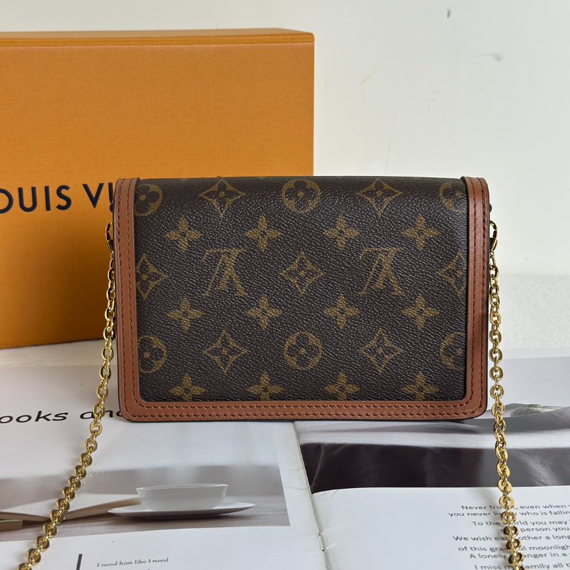 LOUIS VUITTON Dauphine達芙妮鍊帶小包-4
