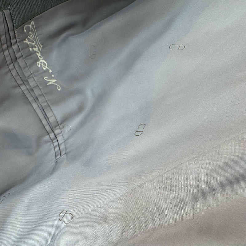 Dior 灰色雙排扣西裝外套 vintage 二手 中古-13