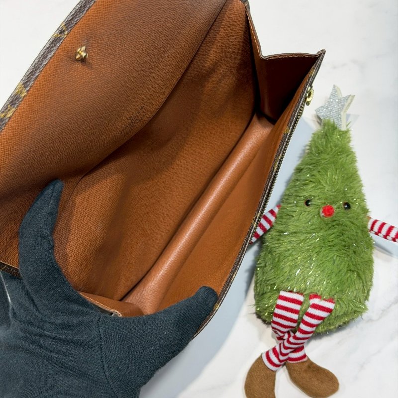 LV Monogram Pochette 23老花手拿包-4