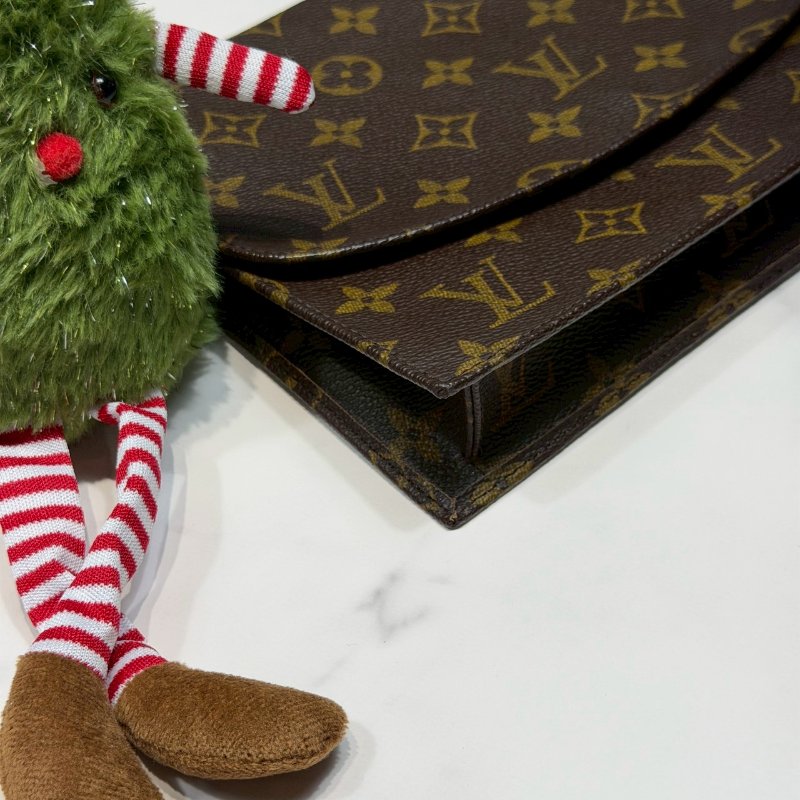 LV Monogram Pochette 23老花手拿包-7