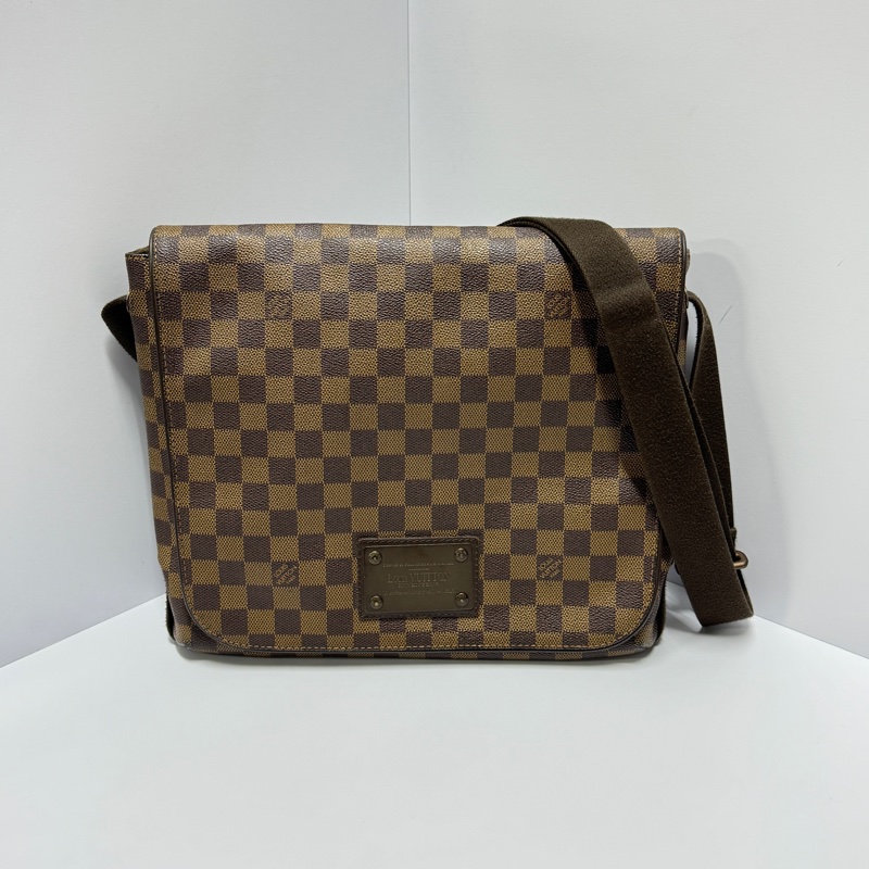 【超級新⭐️】 LV Brooklyn 經典棋盤格 男女通用 斜背包（專櫃10.3萬）-0
