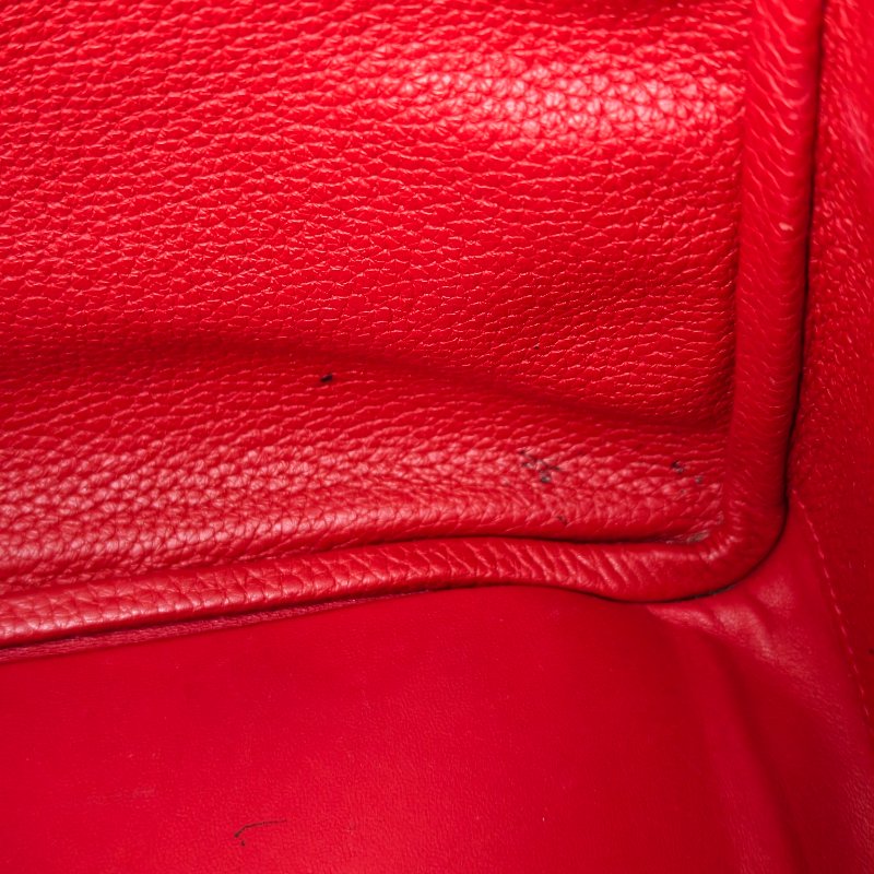 hermes 愛馬仕 lindy 26 國旗紅 框Q 尺寸:26×19×14cm 年份:2013年 97新-9