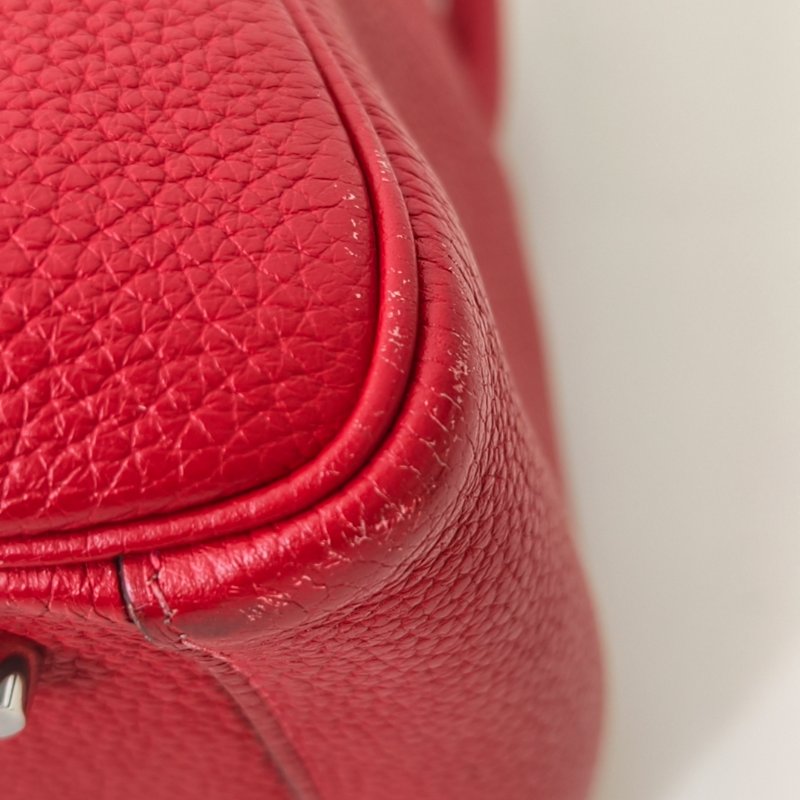 hermes 愛馬仕 lindy 26 國旗紅 框Q 尺寸:26×19×14cm 年份:2013年 97新-17