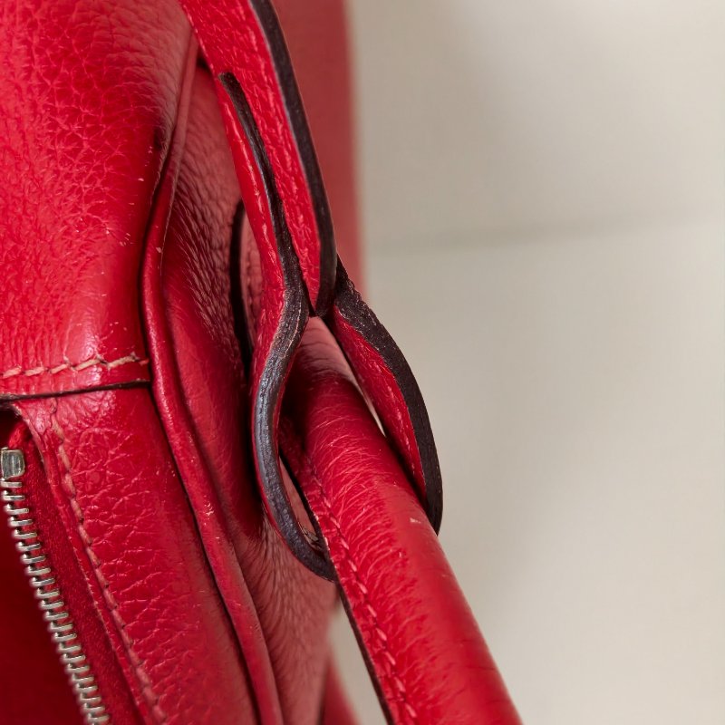 hermes 愛馬仕 lindy 26 國旗紅 框Q 尺寸:26×19×14cm 年份:2013年 97新-23