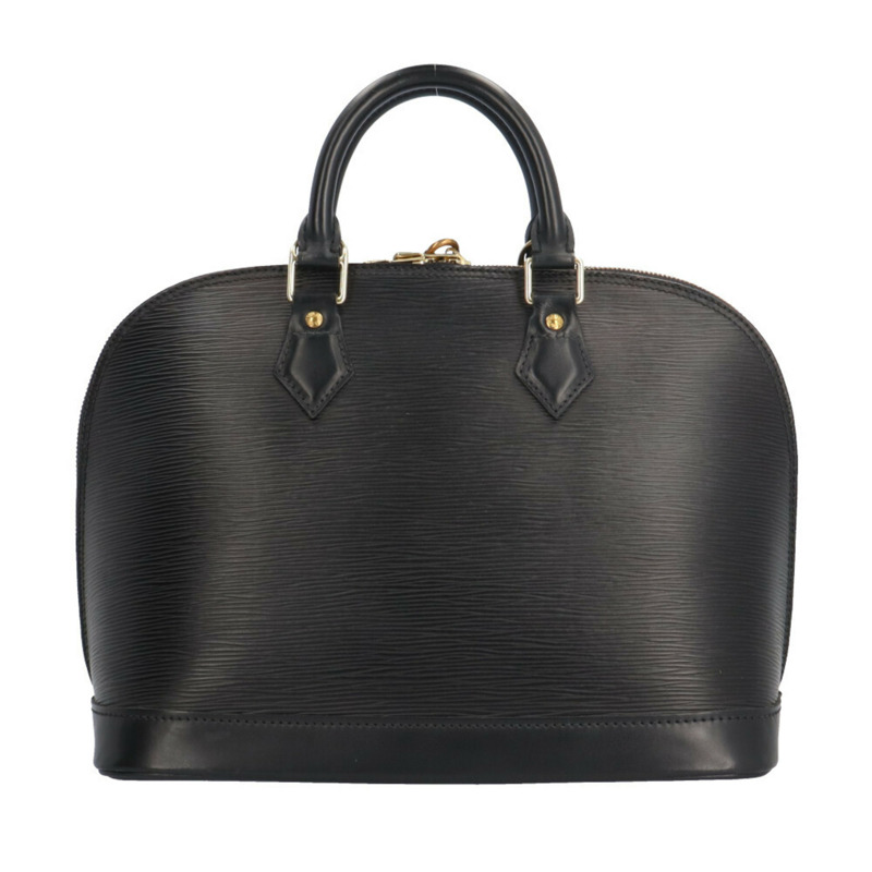 二手路易威登 Alma Epi 手提包，皮革 M52142，黑色，女士-2
