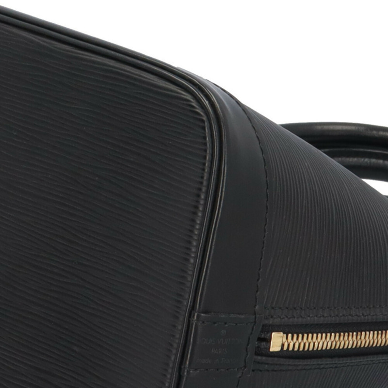 二手路易威登 Alma Epi 手提包，皮革 M52142，黑色，女士-8