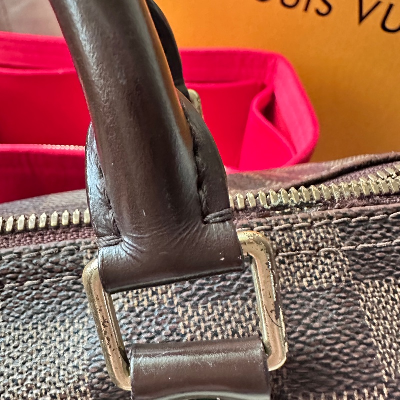 【LV 經典不敗】Speedy 30 棋盤格｜三段背帶隨心換，超大容量通勤神包-18
