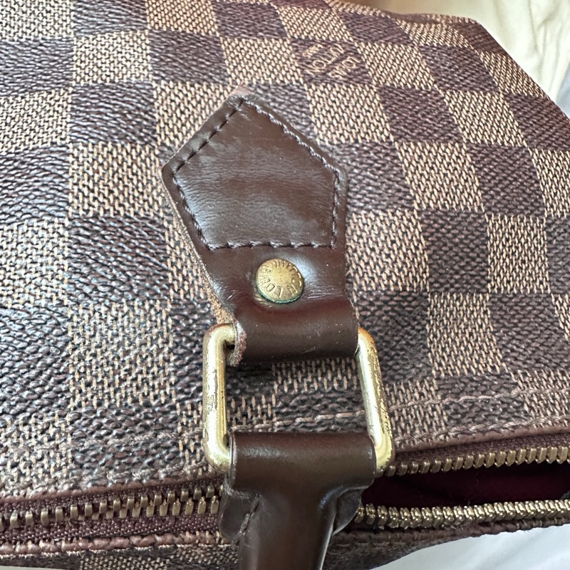 【LV 經典不敗】Speedy 30 棋盤格｜三段背帶隨心換，超大容量通勤神包-37