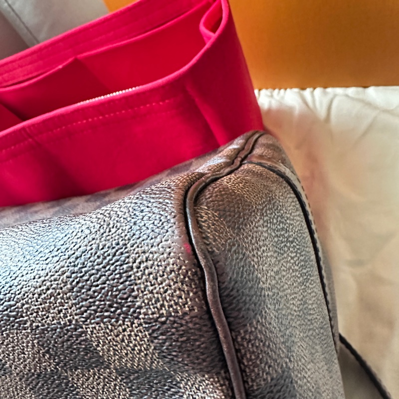 【LV 經典不敗】Speedy 30 棋盤格｜三段背帶隨心換，超大容量通勤神包-23