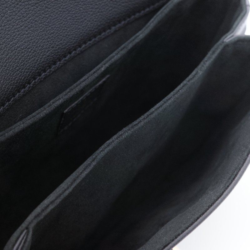 Louis Vuitton 路易威登 Oxford Lockme 經典黑色 粒面小牛皮 手提包 斜背包-16