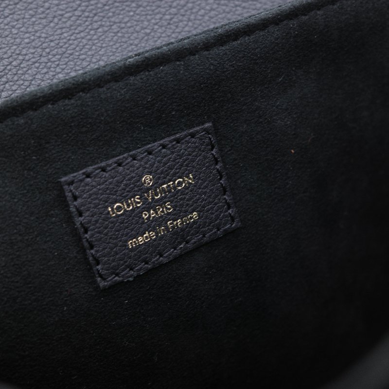 Louis Vuitton 路易威登 Oxford Lockme 經典黑色 粒面小牛皮 手提包 斜背包-17