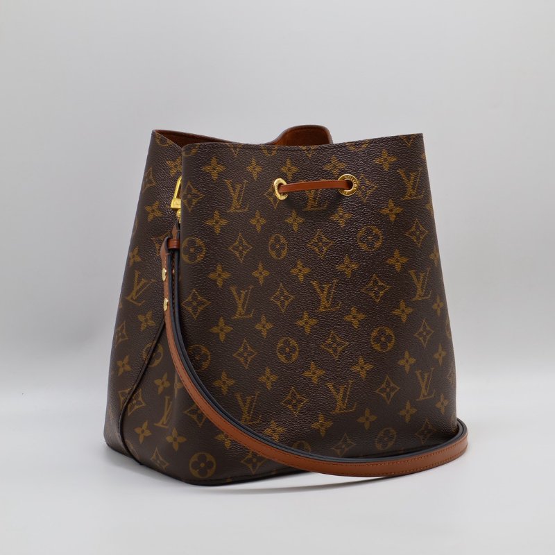 LOUIS VUITTON Neonoe水桶包 - MM棕-3