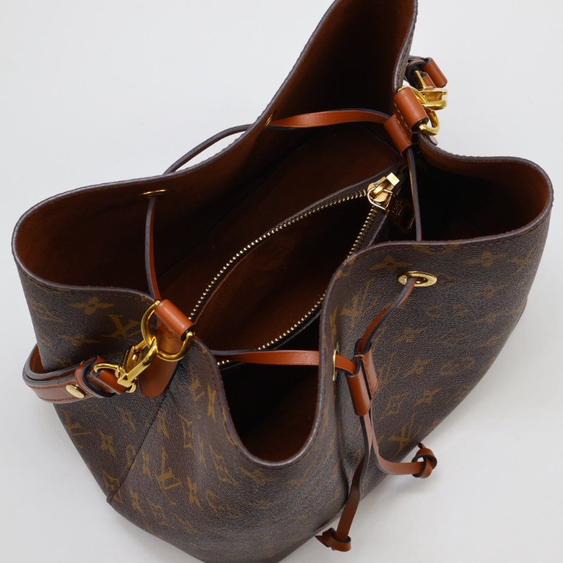 LOUIS VUITTON Neonoe水桶包 - MM棕-4