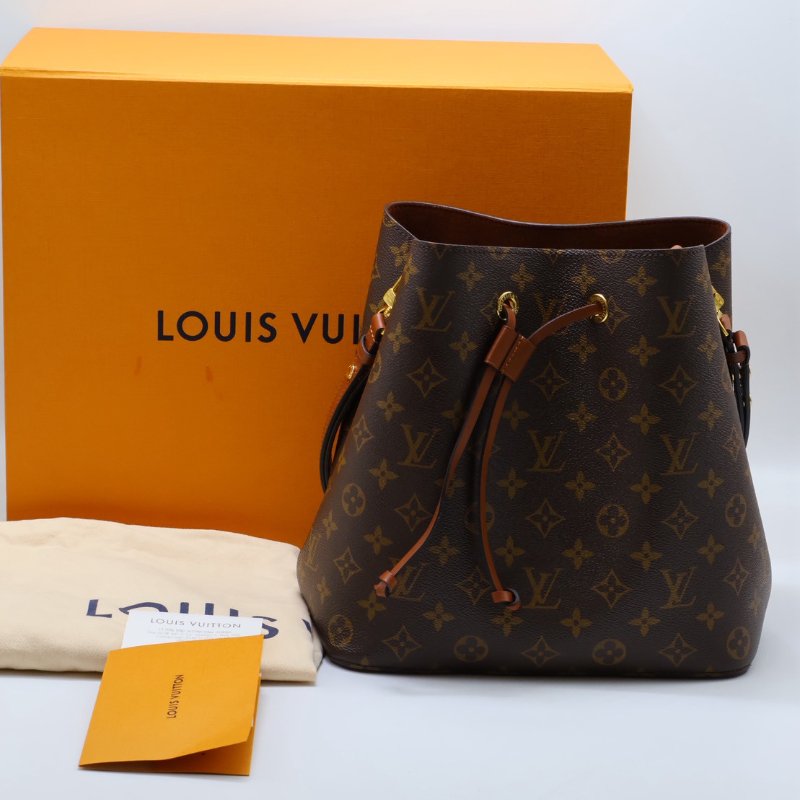 LOUIS VUITTON Neonoe水桶包 - MM棕-15