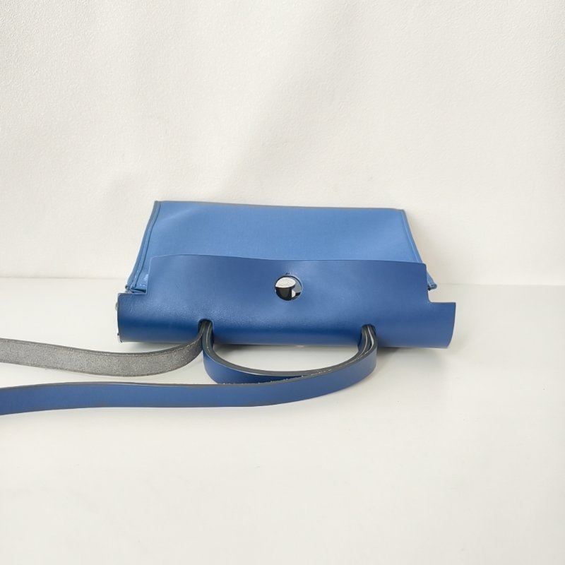 愛馬仕/Hermes herbag 31藍色 C刻 尺寸:31*25*10cm 年份:2018年 98新-6