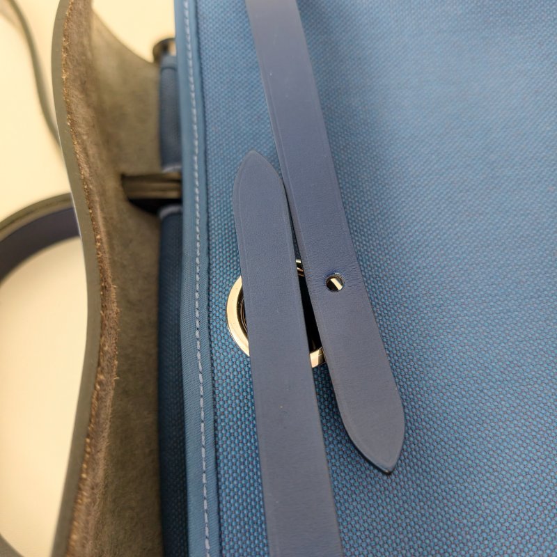 愛馬仕/Hermes herbag 31藍色 C刻 尺寸:31*25*10cm 年份:2018年 98新-10