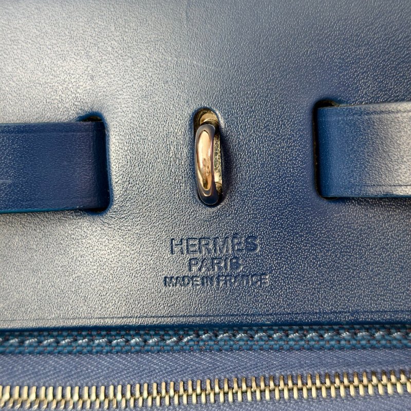 愛馬仕/Hermes herbag 31藍色 C刻 尺寸:31*25*10cm 年份:2018年 98新-12