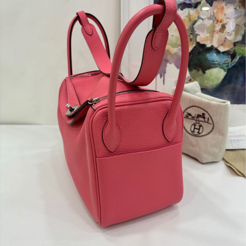 Hermes 愛馬仕 lindy26 銀扣 8w唇膏粉 Y刻-3