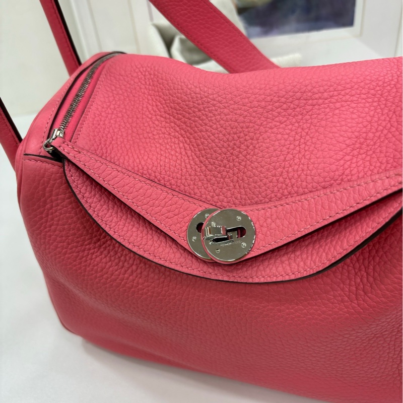 Hermes 愛馬仕 lindy26 銀扣 8w唇膏粉 Y刻-7