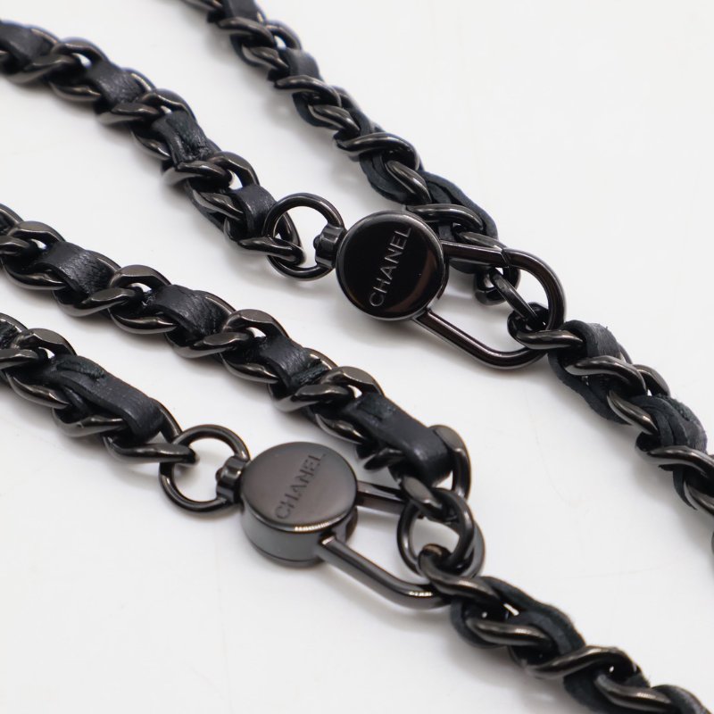 CHANEL 25P羊皮迷你後背包 - So black-15