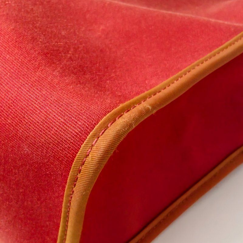 愛馬仕/Hermes herbag 31 9J火焰橙色 T刻 帆布 31*25*10cm 2015年 97新-21