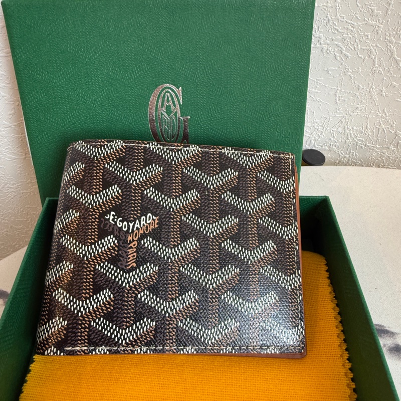 goyard 滿版超美狗牙短夾 幾乎全新-1