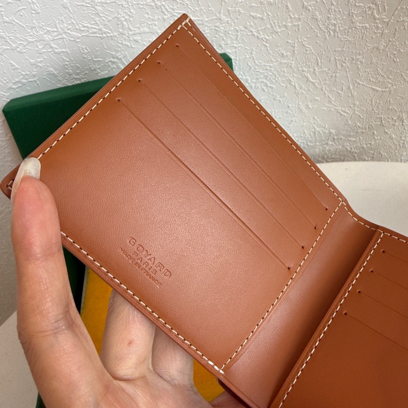 goyard 滿版超美狗牙短夾 幾乎全新-3