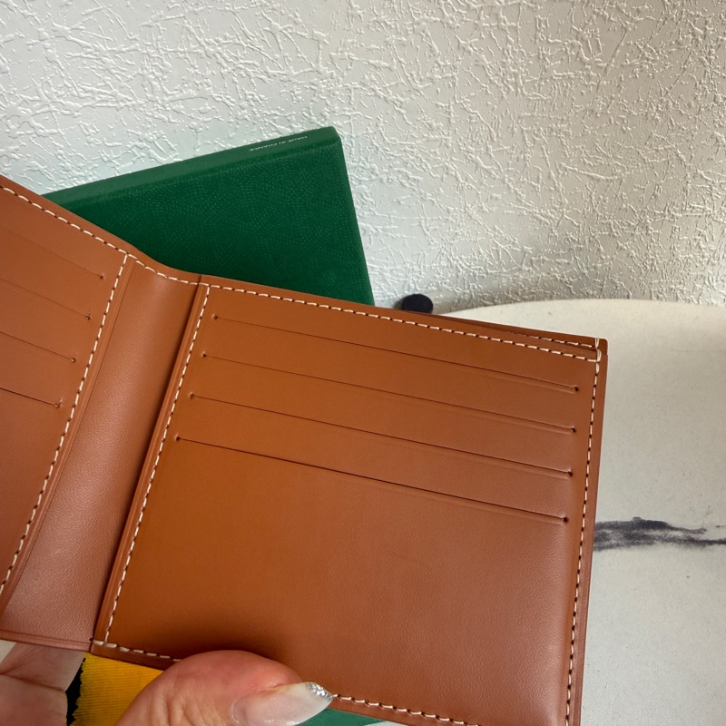 goyard 滿版超美狗牙短夾 幾乎全新-4