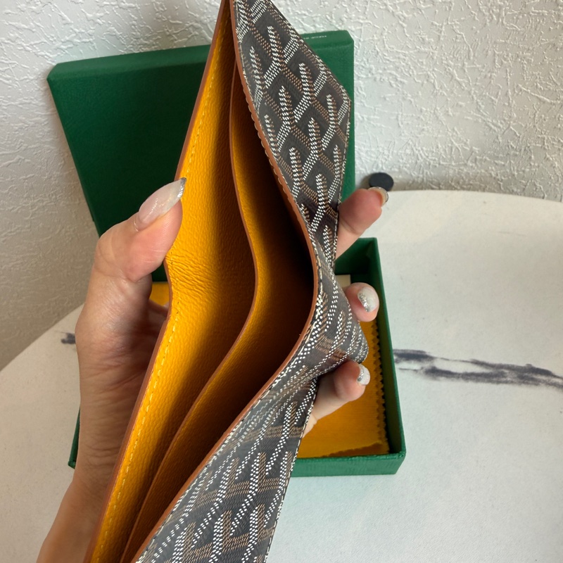 goyard 滿版超美狗牙短夾 幾乎全新-6