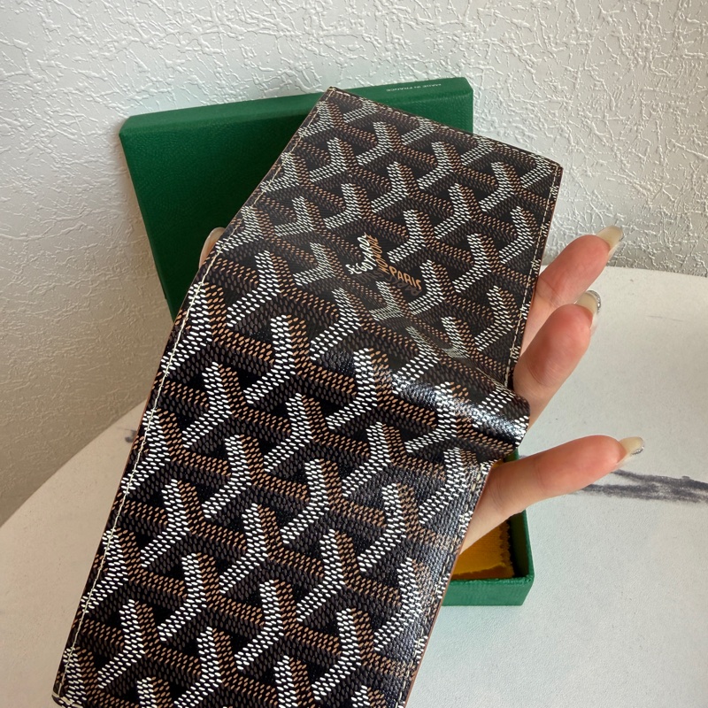 goyard 滿版超美狗牙短夾 幾乎全新-7