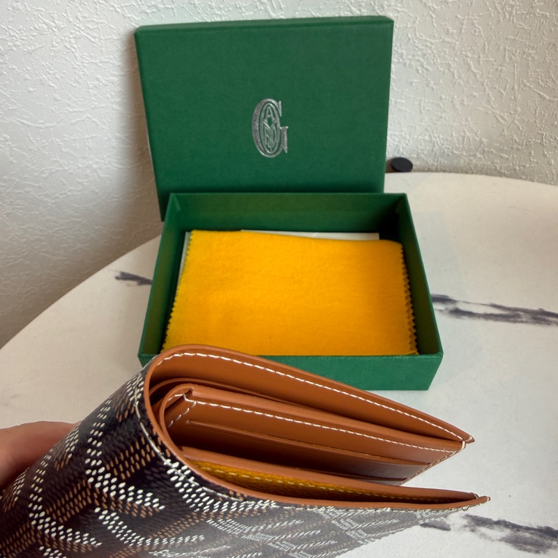 goyard 滿版超美狗牙短夾 幾乎全新-8
