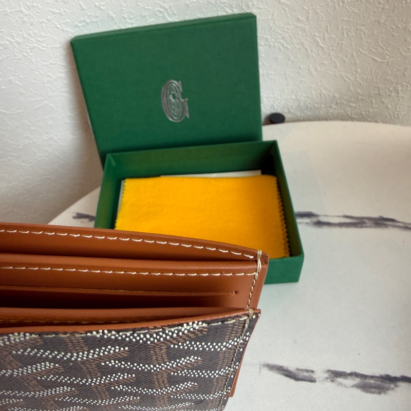 goyard 滿版超美狗牙短夾 幾乎全新-9