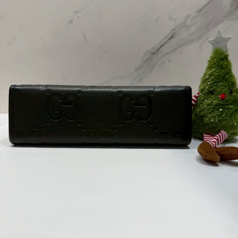 GUCCI JUMBO GG拉鍊手拿包-5