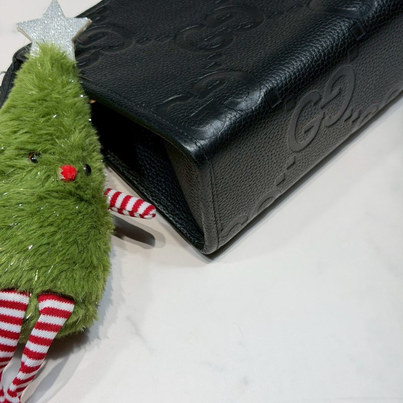 GUCCI JUMBO GG拉鍊手拿包-6