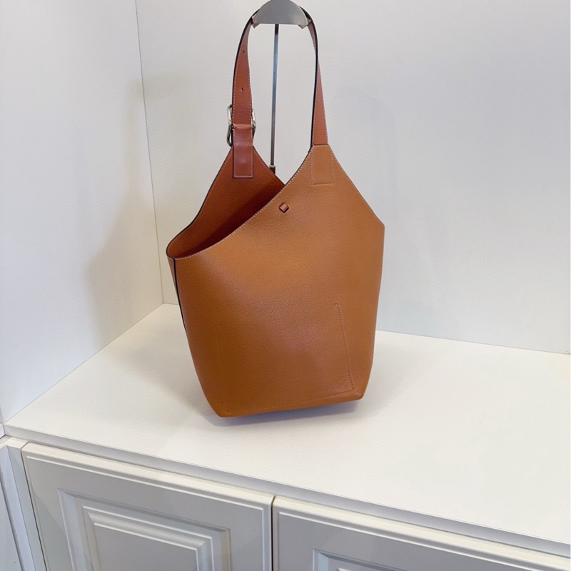 【98新🆕】Loewe  bubble氣球包 焦糖色水桶 單肩包-3