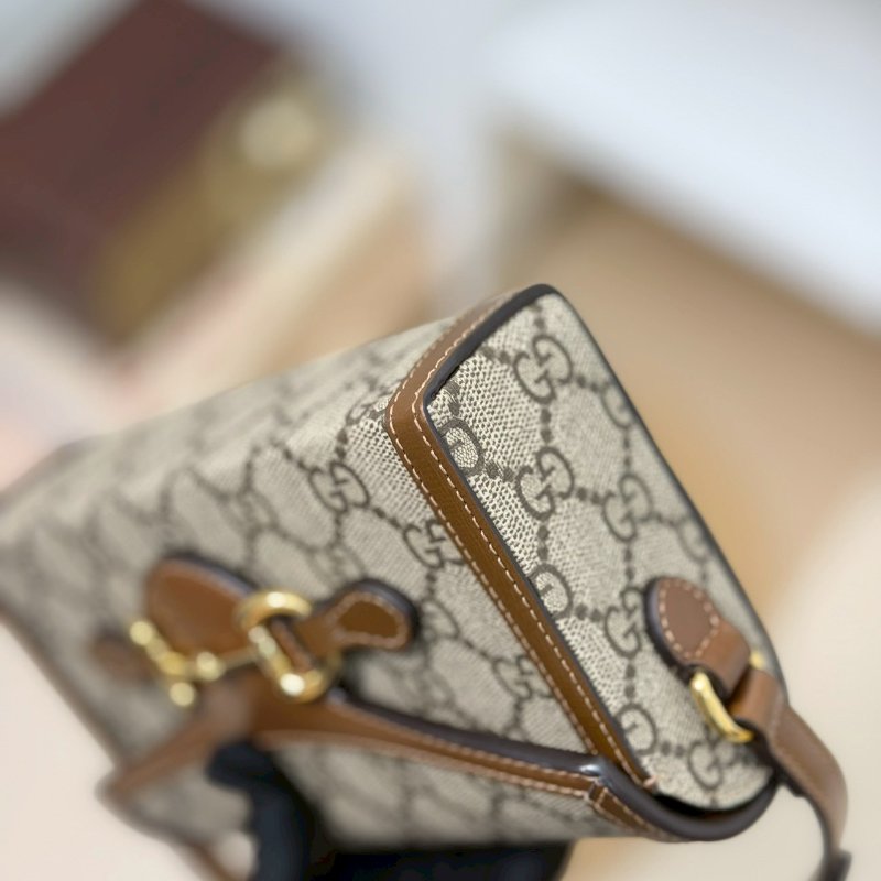 🏷Gucci 古馳．1955 Horsebit 馬銜釦橫式手機包/客人寄賣-5