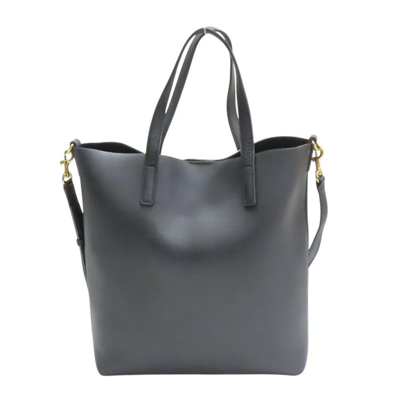 黑色 牛皮 TOY皮革購物袋 兩用包【SAINT LAURENT YSL 聖羅蘭 】 600307-1