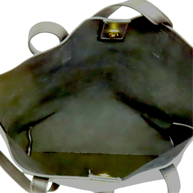 黑色 牛皮 TOY皮革購物袋 兩用包【SAINT LAURENT YSL 聖羅蘭 】 600307-4