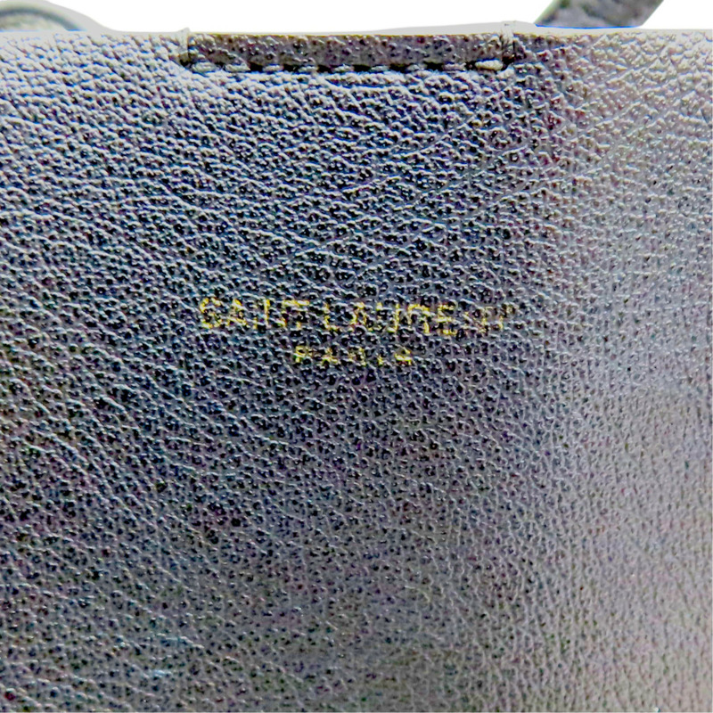 黑色 牛皮 TOY皮革購物袋 兩用包【SAINT LAURENT YSL 聖羅蘭 】 600307-5