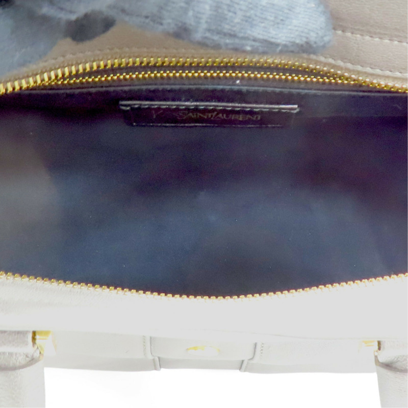 灰色 牛皮 Cabas Chyc 兩用包【SAINT LAURENT YSL 聖羅蘭】 311222-4