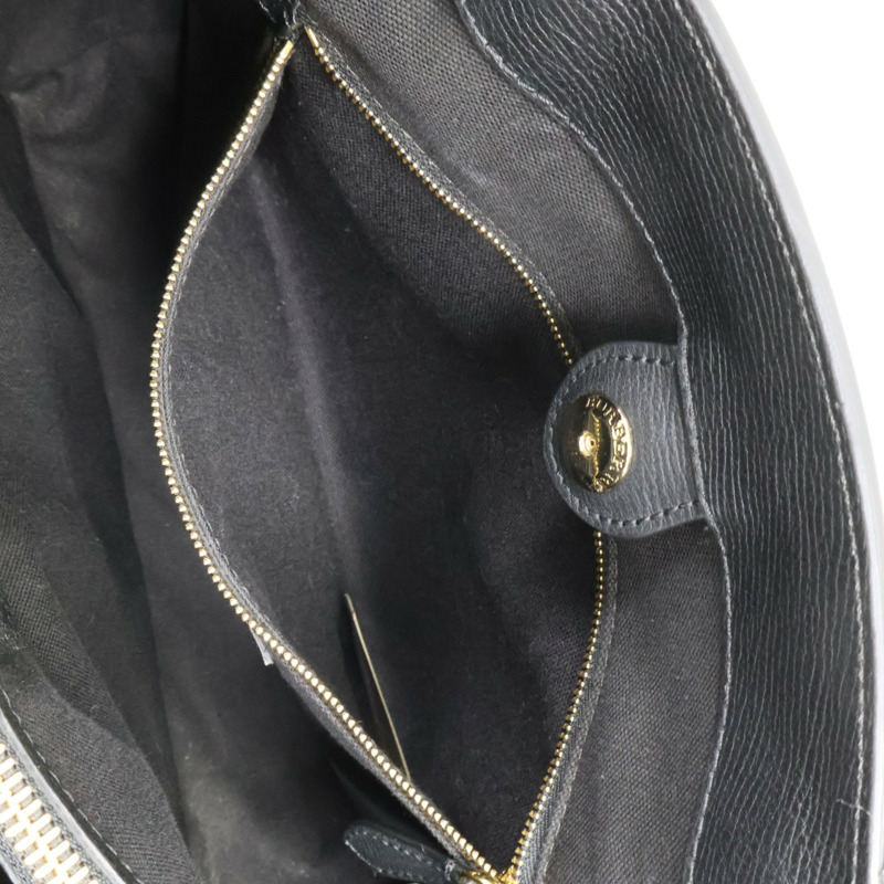 黑色 牛皮 The banner 兩用包【BURBERRY 巴寶莉】 4023693-4