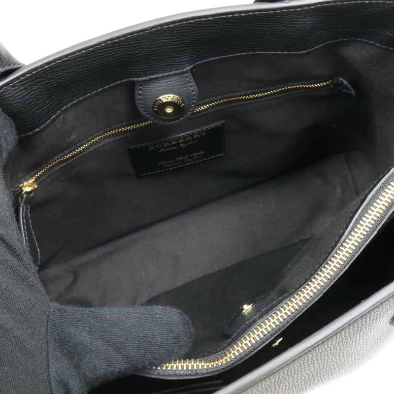 黑色 牛皮 The banner 兩用包【BURBERRY 巴寶莉】 4023693-5