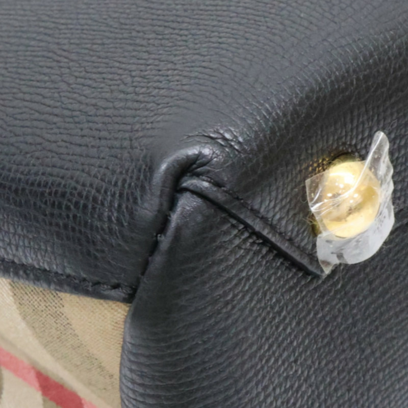 黑色 牛皮 The banner 兩用包【BURBERRY 巴寶莉】 4023693-16