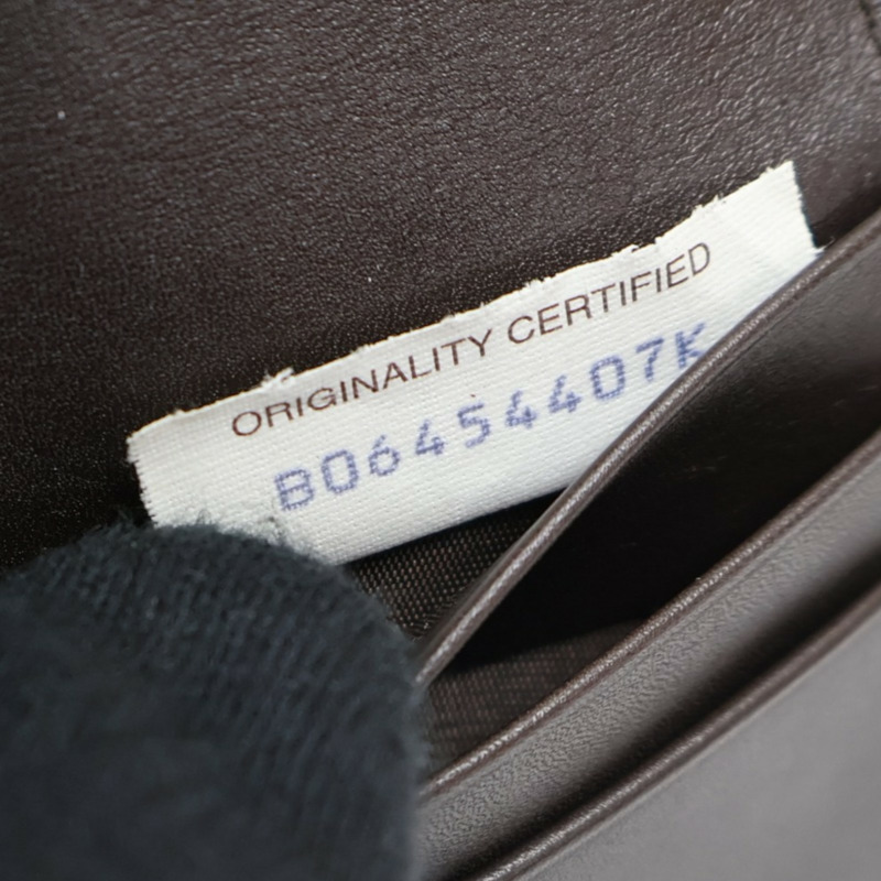 黑色 編織羊皮 卡夾 名片夾【BOTTEGA VENETA 寶緹嘉】-7