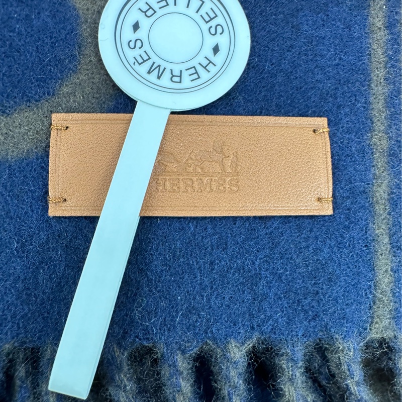 HERMES 愛馬仕山羊絨圍巾 160*30cm 全新-3