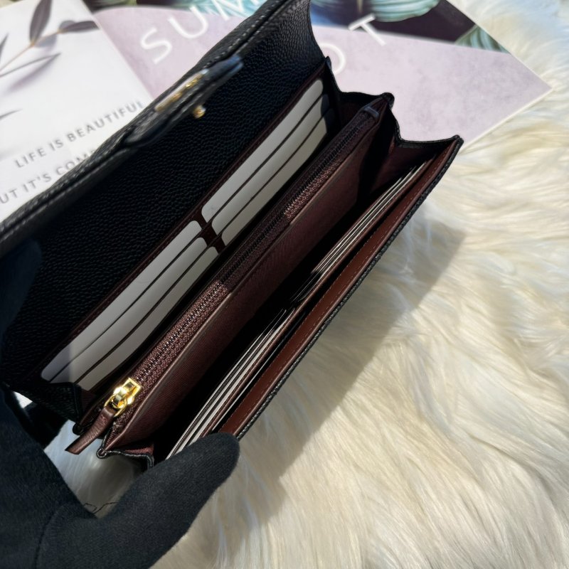 全新 香奈兒經典CF金釦長夾-5