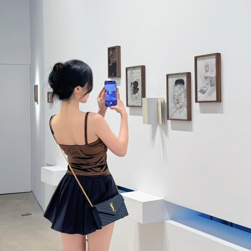 （魚子醬飽滿！超美❤️❤️）🏷YSL 聖羅蘭．CASSANDRE 魚子醬 woc 小號/客人寄賣-23