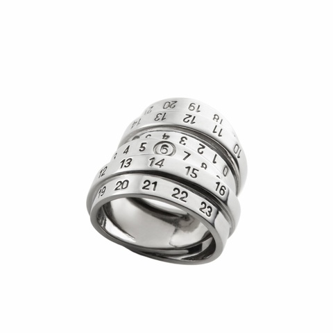 Mm6 Maison Margiela 女士 Minimal Numeric戒指S M L XL碼