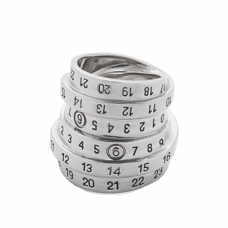 Mm6 Maison Margiela 女士 Minimal Numeric戒指S M L XL碼-4