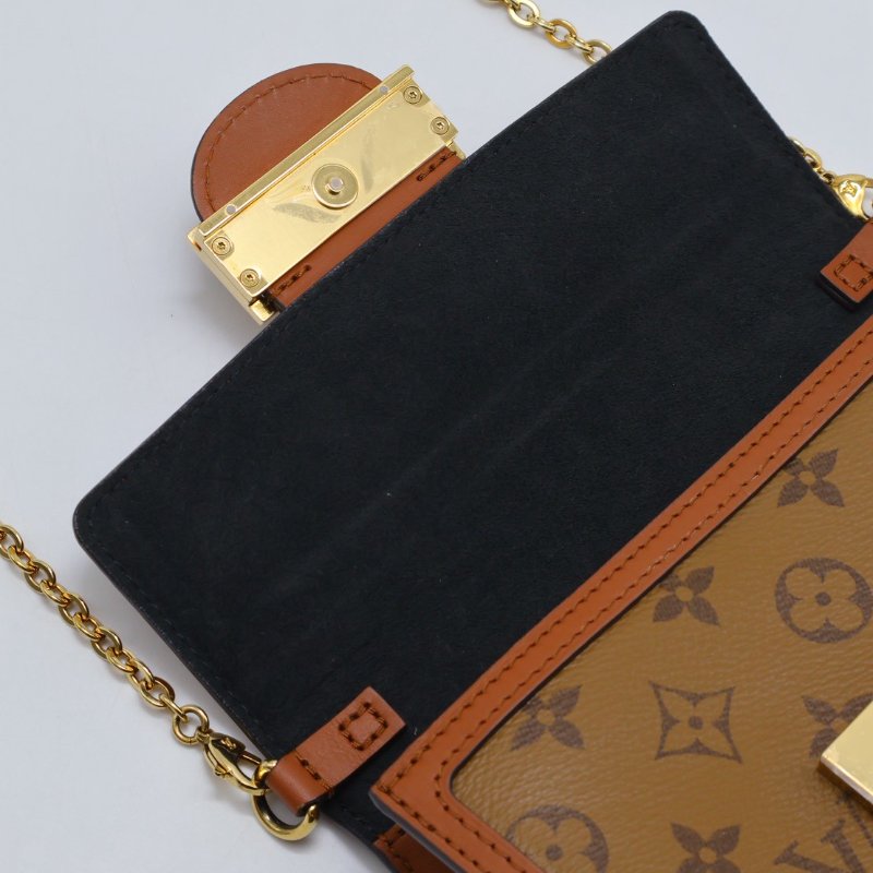 LOUIS VUITTON Dauphine達芙妮鍊帶小包-10
